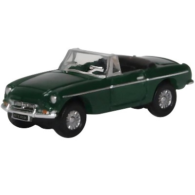MG MGB Roadster RHD (Right Hand Drive) British Racing Green 1/148 (N) Scale Diecast Model car by Oxford Diecast