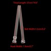 Allegra K Women's Clear Invisible Adjustable Replacement Bra Shoulder Straps - 3 of 4