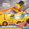 Joyfy Construction Truck Toys for Kids –17" Engineering Transport Vehicle Carrier Truck,Easter Christmas Birthday Gift for Boys & Girls Aged 3 4 5 6 7 - 4 of 4