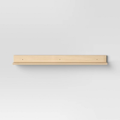 30" Wall Shelf Picture Ledge Tan - Room Essentials™