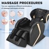 Massage Recliner Chair Zero Gravity Massage Full Body Chair Relax Massage With Bluetooth Air Pressure Recliner With Heat And Massage-Cuddlewood - 2 of 4
