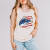 Simply Sage Market Patriotic Fish Garment Dyed Tank - 3 of 3