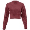 VENUS Womens Eyelash Mock Neck Sweater - 4 of 4