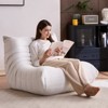 Inhand Brown Bean Bag Chair Big Sofa Beanbag Chair for Adults Bean Bag Lounger with Memory Foam Filled for Home,Apartment or Gaming Venue - 2 of 4
