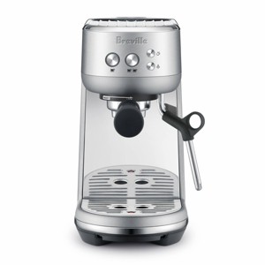 Breville Bambino Stainless Steel Espresso Maker Silver BES450BSS: 15 Bars Pressure, Milk Frother, Dishwasher-Safe Parts - 1 of 4