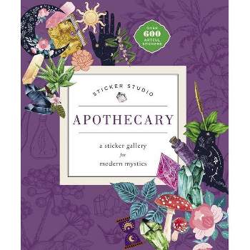 Sticker Studio: Apothecary - by Chloe Standish (Hardcover)