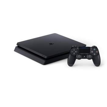 PlayStation 4 Slim 1TB Black Gaming Console With Wireless Controller - Manufacturer Refurbished