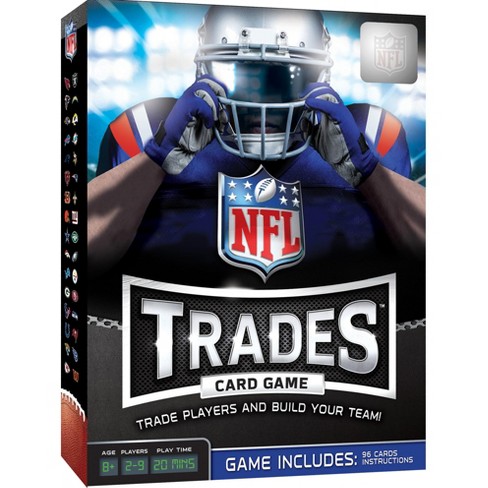 Masterpieces Family Game - Nfl Trades Card Game : Target