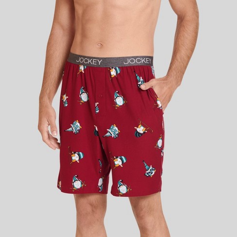 Jockey Generation™ Men's 8 Ultrasoft Pajama Shorts - Red Xl : Target