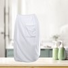 Unique Bargains Men's Bath Wrap Towel for Shower Spa Adjustable Robes with Hair Dry Cap 2 Pcs - 2 of 4