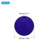Unique Bargains Smooth Bulk  Silicone Beads for Keychain Bracelets Jewelry Making 60 Pcs - 2 of 4