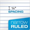 TOPS Double Docket Ruled Pads, Narrow Rule, 100 White 8.5 x 11.75 Sheets, 4/Pack - 4 of 4