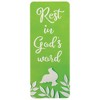 Dicksons Rest in God's Word Lime Green 6.25 inch Paper Bookmark Pack of 12 - 2 of 4