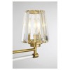 Savoy House Garnet 3 - Light Vanity in  Warm Brass - 4 of 4