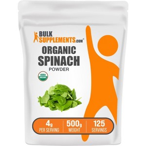 BulkSupplements Organic Spinach Powder - 1 of 4
