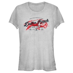 Juniors Womens Yellowstone Dutton Ranch Bull So Wild, So Angry T-Shirt - 1 of 4