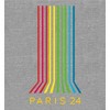 Vintage Rainbow Women's Crew Neck Short Sleeve Crop Tee - 2 of 3