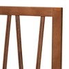 Baxton Studio Rahela Mid-Century Modern Ash Walnut Finished Wood Queen Size Headboard - 4 of 4