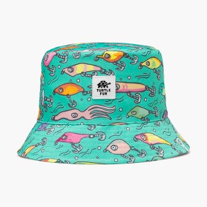 Turtle Fur Kids Wild Thing Reversible Bucket Hat - 2-in-1 Summer Sun Hat - 1 of 4