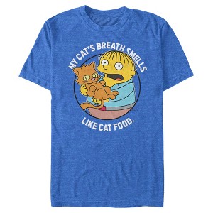 Men's The Simpsons Ralph and His Cat T-Shirt - 1 of 4