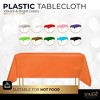Plastic Tablecloth Disposable, Tablecloths for Rectangle Tables 54 inch. x 108 inch. Fits Tables Up to 8 Feet, Table Cloth for Party - SparkSettings - 2 of 4
