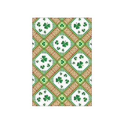 Slickblue Irish-Themed Cotton Tea Towels – with Shamrock & Celtic Designs, 26x18 Inch, 5 Styles