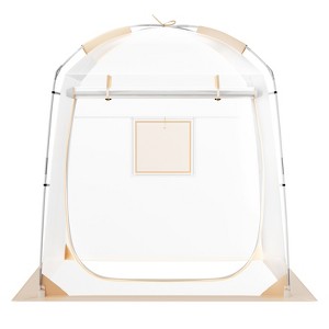VEVOR Sports Tent, 2-4 People, Instant Tent Shelter Weatherproof Pod, Outdoor Bubble Clear View Tent, Climate Canopy Shelter for Soccer, Football - 1 of 4