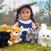 The Queen's Treasures Orange Tabby Kitty Cat Pet For 18 Inch Dolls - 3 of 4