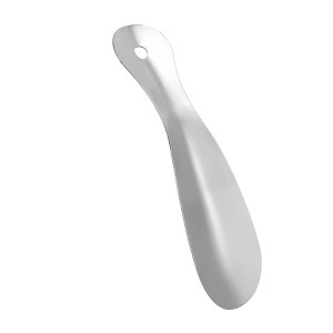 Unique Bargains Straight Shoe Horn 7.36"x2.01" Silver Tone 1 Pc - 1 of 4