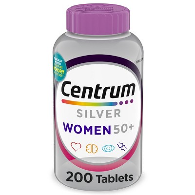 Centrum Silver Women 50+ Multivitamin / Multimineral Dietary Supplement Tablets