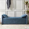 Rafael Storage Bench With Ample Storage Space | ARTFUL LIVING DESIGN-Navy - 2 of 4