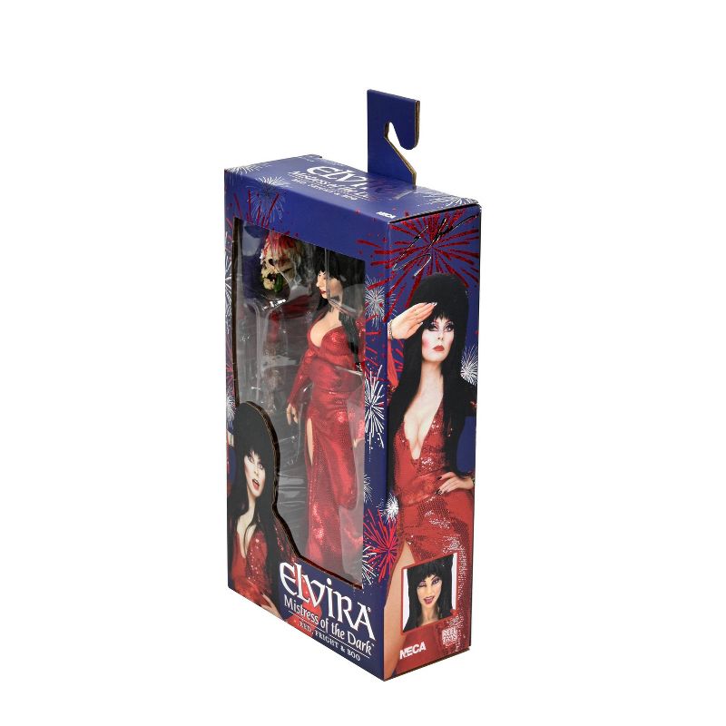 NECA Elvira Mistress of the Dark Red Fright &#38;  Boo 8&#34; Clothed Action Figure, 4 of 6