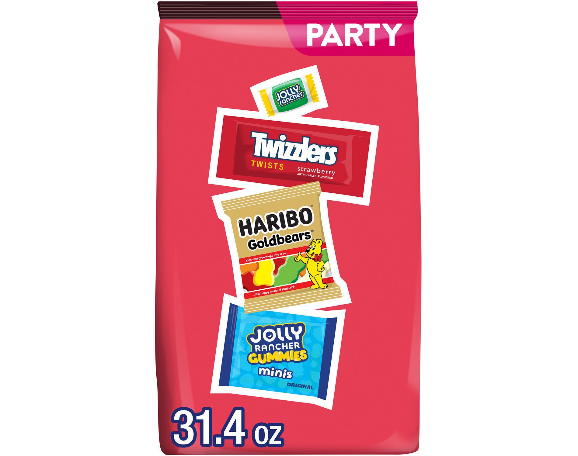 Variety Pack Flavored Snack Size Candy - 31.4oz