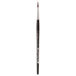 da Vinci TOP-ACRYL Red-Brown Brush, Synthetic, Acrylic & Oil, Round, Series 7785K, Size 4 - 1 of 3