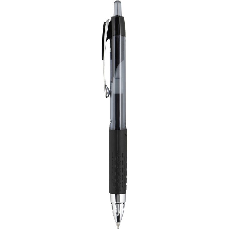 uniball Retractable 207 Black Gel Pens 6ct Click Top 0.7mm Medium Point Pen, 5 of 15