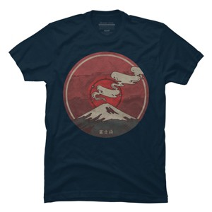 Men's Design By Humans Fuji By againstbound T-Shirt - 1 of 4