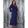 Women's Plus Size Dress Luxurious Style Formal Cocktail Evening Party Maxi Dresses - 2 of 4