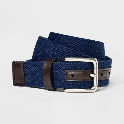 Men's Solid Stretch Belt - Goodfellow & Co™ Khaki : Target