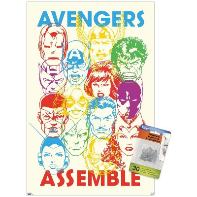 Trends International Marvel Avengers: Beyond Earth's Mightiest - Assemble Unframed Wall Poster Prints