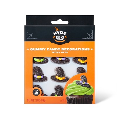 Halloween Gummy Candy Witch Hat Decorations - 12ct - Hyde & EEK! Boutique™