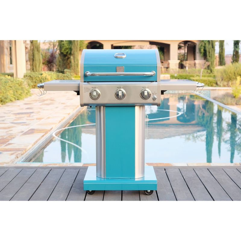 Kenmore 3-Burner Outdoor Gas BBQ Propane Grill, 4 of 14