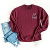 Simply Sage Market Embroidered Joy To The World Bold Cursive Sweatshirt - 3 of 4