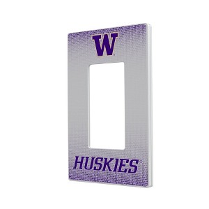 NCAA Big Ten Universities Linen Hidden-Screw Light Switch Plate for Single Rocker - 1 of 4