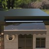 Vynxaria 47" x 34" Door Window Awning - Brown Roof Canopy - 4 of 4