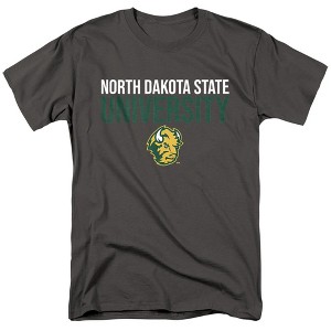 Men's North Dakota State University NDSU Bison Official Stacked T-Shirt - 1 of 4