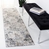 Lagoon LGN572 Power Loomed Runner Rug - Grey/Beige - 2'2"x8' - Safavieh. - 2 of 4
