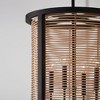 Capital Lighting Rico 4 - Light Chandelier in  Flat Black - image 2 of 4