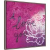Amanti Art Lotus Love by Kent Youngstrom Canvas Wall Art Print Framed 22-in. x 22-in. - 3 of 4