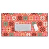 Showmemars Winter Quilt Pattern no2 Desk Mat -Deny Designs - 2 of 4