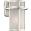 Possini Euro Design Modern Wall Light Sconce Brushed Nickel Hardwired 7" Fixture Frosted Seeded Glass for Bedroom Bathroom House - 4 of 4